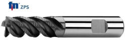 ZPS ZPS Keményfém ujjmaró, nagyoló, 4 élű, 8, 0 mm hosszú, 45°, Weldon (S119612.080 AITiN)
