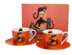 Duo Gift Porceláncsésze+alj, 230ml, 2 személyes, dobozban, Cindy &Kitties (43938)