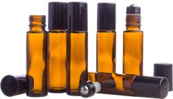 dōTERRA 10 ml-es borostyánszínű golyós üvegek - 6 db - Doterra