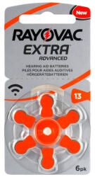 VARTA Rayovac Extra Advanced 13 Hallókészülék Elem x 6 db