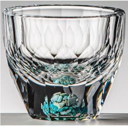 HARAHU Pahar de cristal EL-35420 - Turcoaz / 50ml KP35420 Pahar