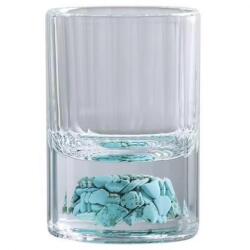 HARAHU Pahar de cristal DE-35423 - Turcoaz / 50ml KP35423 Pahar
