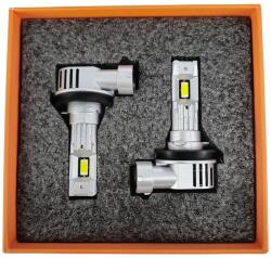 LEDtech H8 / H9 / H11 LED izzó M6S CANBUS 12V 6500K Jégfehér - Hideg fehér LED autóba 2db-os készlet ✔️ (H8 H9 H11 LED)