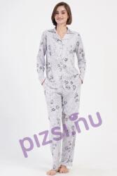 Vienetta Hosszúnadrágos gombos női pizsama (NPI6734 M)