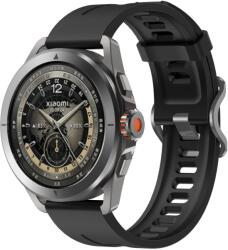 SILICONE Cserélhető szíj Xiaomi-hoz Watch S4 Sport fekete