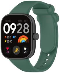 SZILIKON Cserélhető szíj Redmi Watch 4-hez sötétzöld