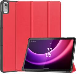 LEATHER Flip tok Lenovo Tab P11 Gen 2 piros