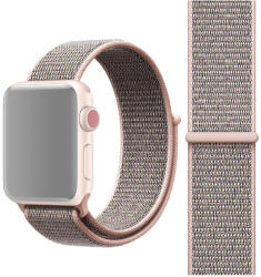 NYLON Apple Watch szíj 9 / 8 / 7 (45mm) / 6 / SE / 5/4 (44 mm) / 3/2/1 (42 mm) rózsaszín