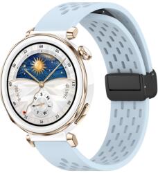  AIRY szilikon szíj Huawei-hoz WatchGT 5 Pro-hoz 42mm világoskék