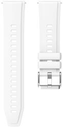  SILICONE Cserélhető szíj Huawei-hoz Watch GT 5 46mm fehér