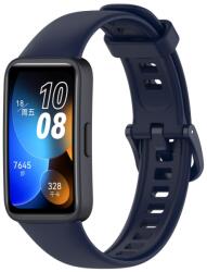 SILICONE Cserélhető szíj a Huawei Band 10 / Band 9 sötétkékhez