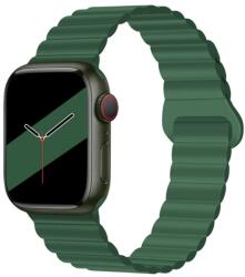 REVERSE szilikon szíj Apple Watch 9 / 8 / 7 (45mm) / 6 / SE / 5 / 4 (44 mm) / 3 / 2 / 1 (42 mm) zöld