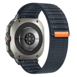  NYLON Cserélhető szíj Samsung Galaxy Watch Ultra 47mm sötétkékhez