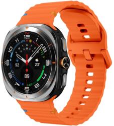  WAVY szilikon szíj Samsung Galaxy Watch Ultra 47mm narancssárga