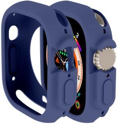 TPU FÉLBORÍTÁS Apple Watch Ultra 1 / 2 49mm-es sötétkék burkolat