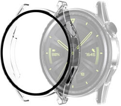 Műanyag borítás védőüveggel Huawei Watch GT 3 46mm átlátszóhoz