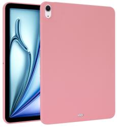RUBBER Védőburkolat a Apple iPad Air 11 2025 / Air 11 2024-hez világos rózsaszín
