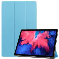 LEATHER Flip tok Lenovo Tab P11 / P11 5G / P11 Plus világoskék