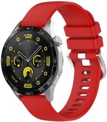 SILICONE Cserélhető szíj Huawei-hoz Watch GT 5 Pro 46mm piros