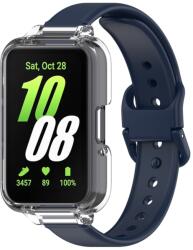 PROTEMIO COVER SET Óraszíj + tok Samsung Galaxy Fit3 sötétkék