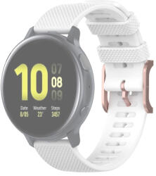 Szíj Samsung Galaxy Active 3 / Active 2 (20mm) fehér