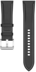 LEATHER Bőrszíj Honor-hoz Watch ES fekete