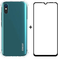 ENKAY Átlátszó burkolat + 3D üveg Xiaomi Redmi 9A / 9AT