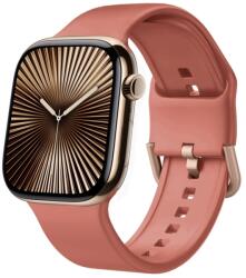  SILICONE Cserélhető szíj Apple Watch 10 42mm-es korallhoz