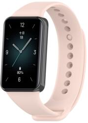 SILICONE Cserélhető szíj a Honor Band 9-hez világos rózsaszín