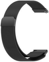  MILANESE fém szíj Huawei Watch 4 / Huawei Watch 4 Pro fekete