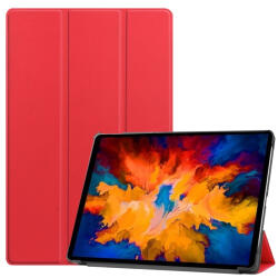 LEATHER Tab P11 Pro flip tok (TB-XJ706F) piros