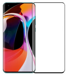 3D edzett üveg Xiaomi Mi 10 fekete