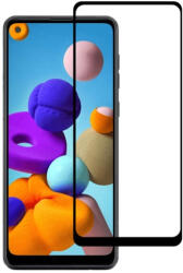 3D Edzett üveg Samsung Galaxy A21 fekete
