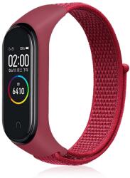  NYLON Cserélhető szíj Xiaomi Smart Band 7 piroshoz