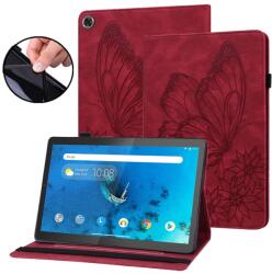 ART BUTTERFLY Flip tok Lenovo Tab M10 Plus 3. generációs piros
