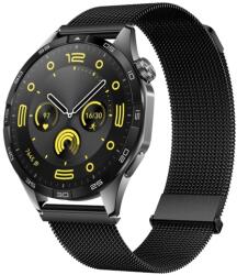  MILANESE Fém szíjas Huawei Watch GT 4 46mm fekete