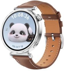 LEATHER Bőrszíj Huawei-hoz Watch GT 5 41mm barna