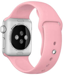 RUBBER szíj Apple Watch 9 / 8 / 7 (45mm) / 6 / SE / 5/4 (44 mm) / 3/2/1 (42 mm) rózsaszín