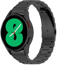 CLASSIC Fém szíj Samsung-hoz Galaxy 7. óra (40mm / 44mm) fekete