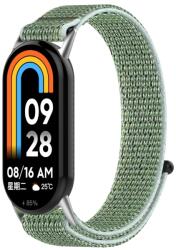 NYLON Cserélhető szíj a Xiaomi Smart Band 9 zöldhöz