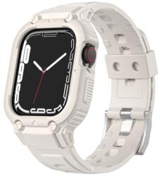  GLACIER Védőtok szíjjal Apple Watch Ultra 1 / 2 49mm bézs