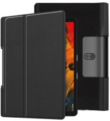  LEATHER Flip borító Lenovo Yoga Smart Tab 10 fekete