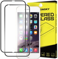  3D METALLIC edzett üveg előlap + hátlap Apple iPhone 6 / 6S fekete