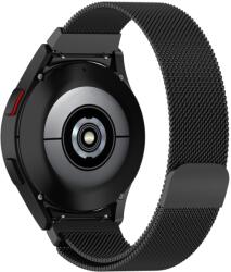 MILANESE Fém szíj a Samsung Galaxyhoz Watch FE fekete
