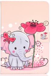  UNIVERZÁLIS FLIP TOK 10" ELEPHANT FLOWER S átlójú tablethez