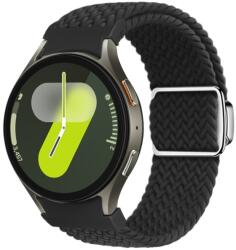 FONÁSOS Nylon szíj a Samsung Galaxy Watch 7 (40 / 44 mm) BLACK-hoz