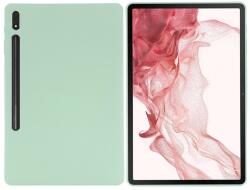  RUBBER Védőburkolat Samsung Galaxy Tab S8+ / S7+ / S7 FE zöld