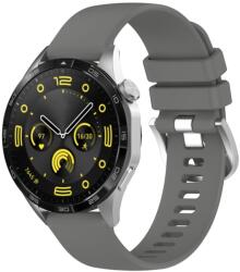  SILICONE Cserélhető szíj Huawei-hoz Watch GT 5 Pro 46mm sötétszürke