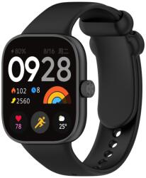  SZILIKON Cserélhető szíj Redmi Watch 4-hez fekete