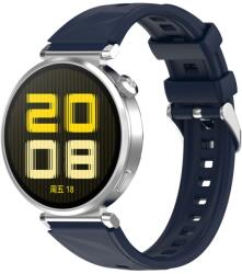  SILICONE Cserélhető szíj a Huawei-hoz Watch GT 5 Pro 42mm sötétkék
